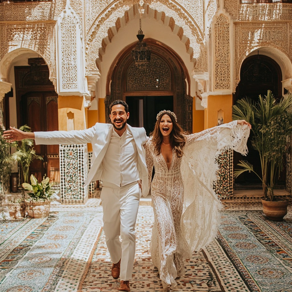 Bobudabi56 A Joyous Bride And Groom Celebrating Their Marriage  Cb133846 C79c 4be7 Bd3f 2f244ce6af2d