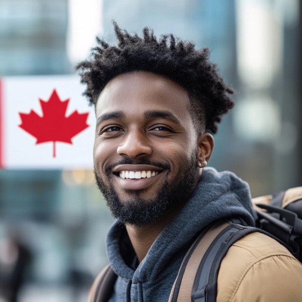 bobudabi56 a smiling man of color who is crossing t