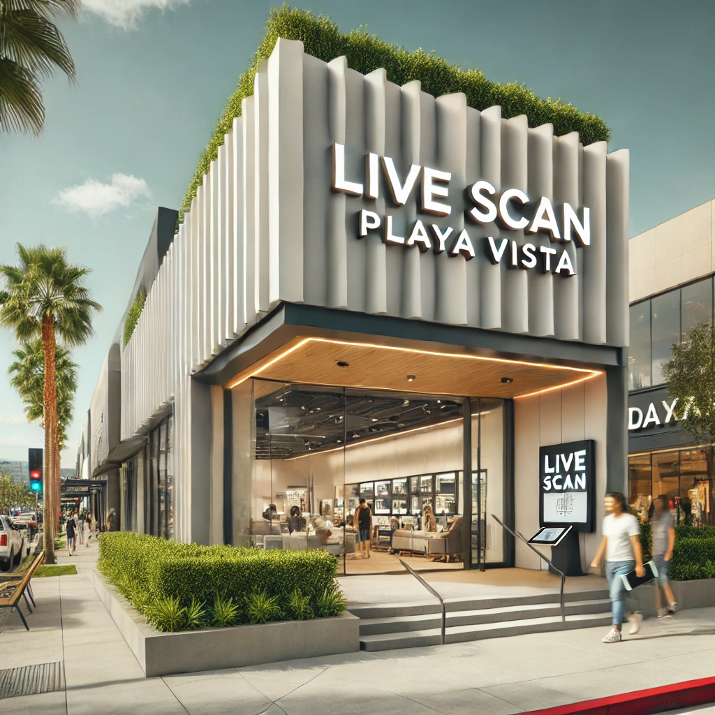 live scan playa vista
