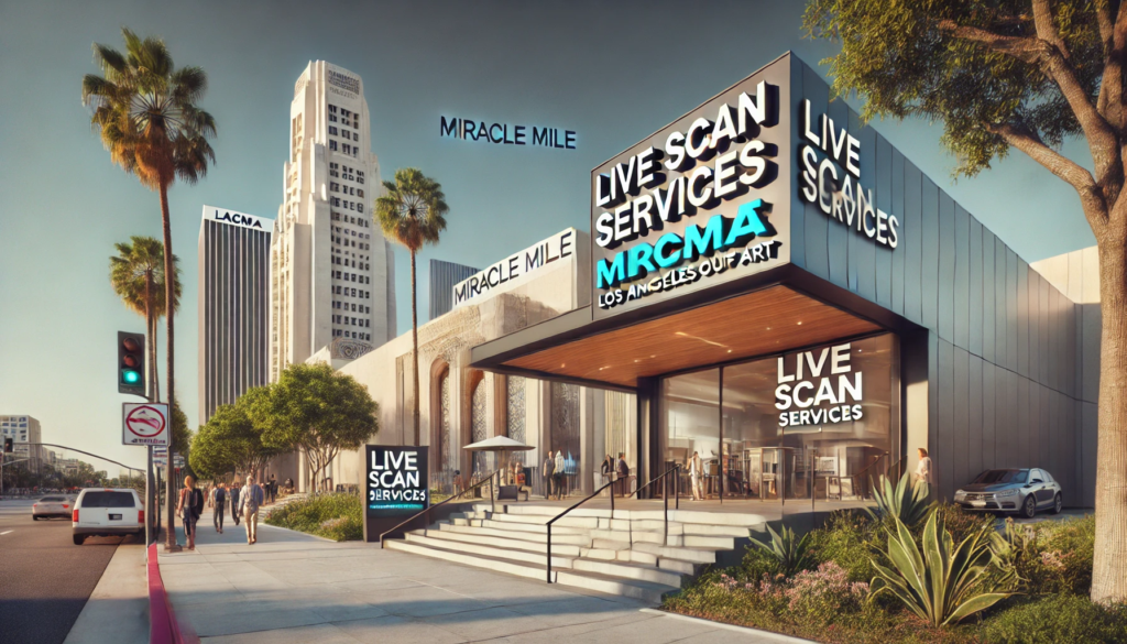 live scan miracle mile