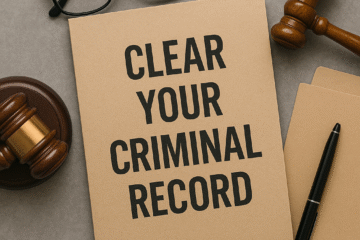 Steps to Clear Your Criminal Record in California