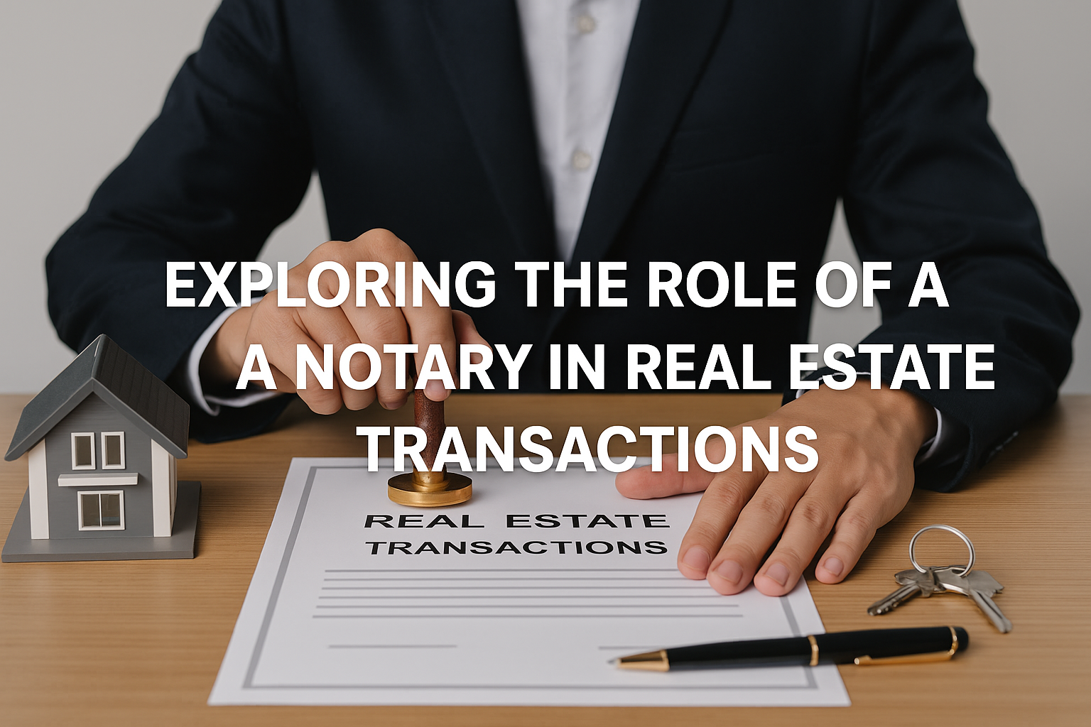 Exploring the Role of a Notary in Real Estate Transactions