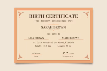 Birth Certificate Translation for USCIS