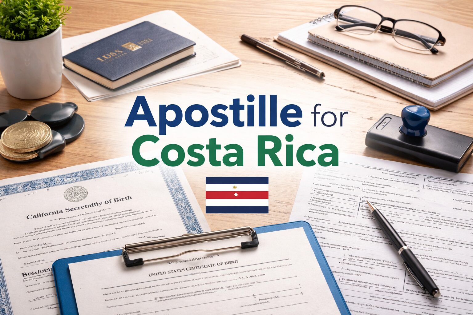 apostille-for-costa-rica-documents-and-apostille-certificate-on-a-desk