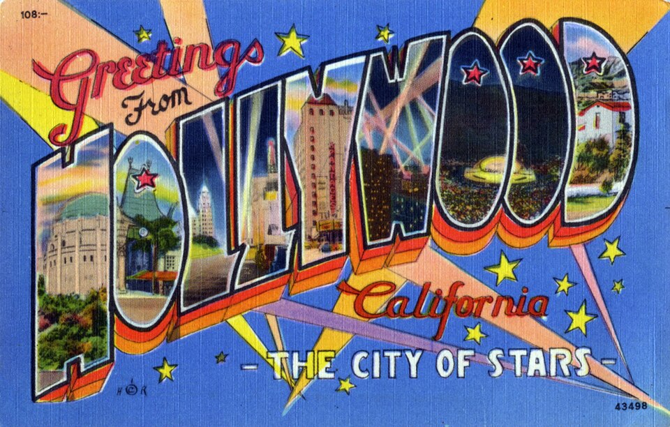 Notary public signing documents in West Hollywood Los Angeles