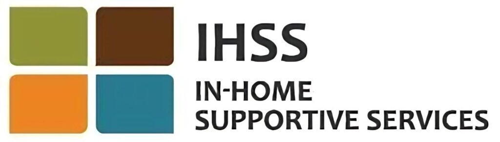IHSS logo for In-Home Supportive Services and California Live Scan fingerprinting requirements
