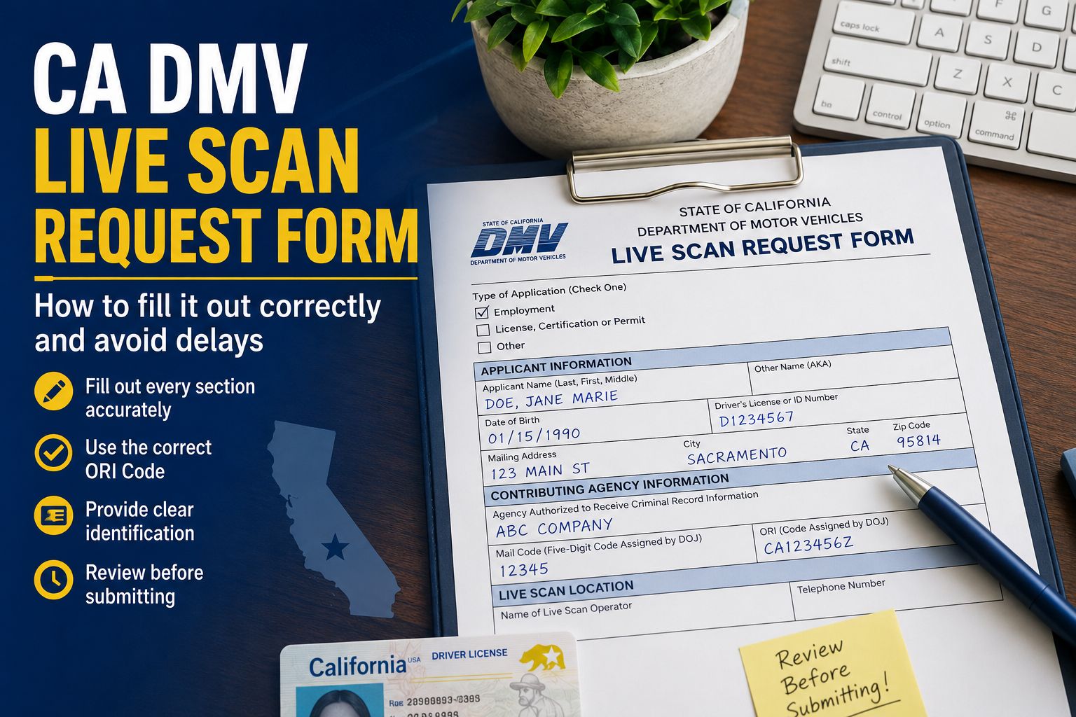 ca-dmv-live-scan-request-form-live-scan-receipt-and-form-on-desk